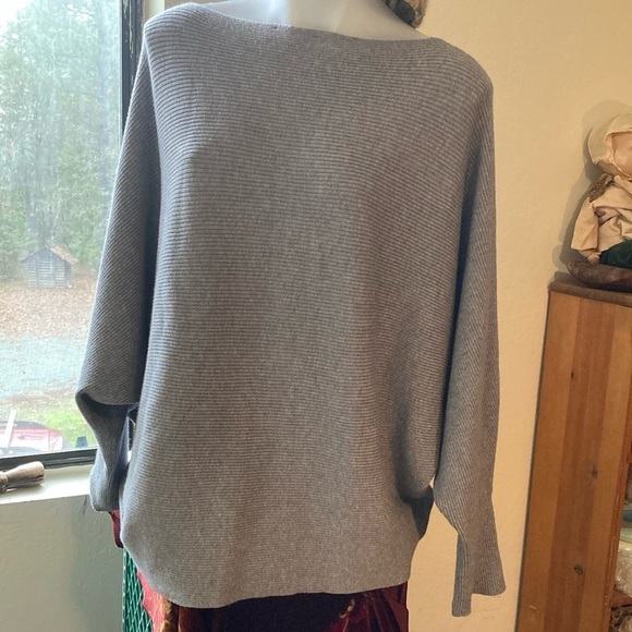 Joan Vass Sweaters - Joan Vass NY XXL dolman sleeve stretch knit